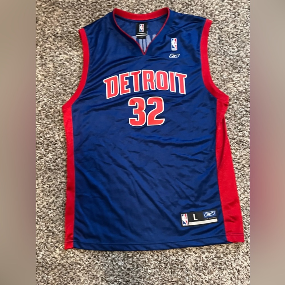 Richard Hamilton Detroit Piston Jersey Gem